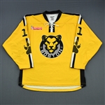 Smelker, Jordan<br>Yellow Set <br>Boston Pride 2018-19<br>#11 Size: LG