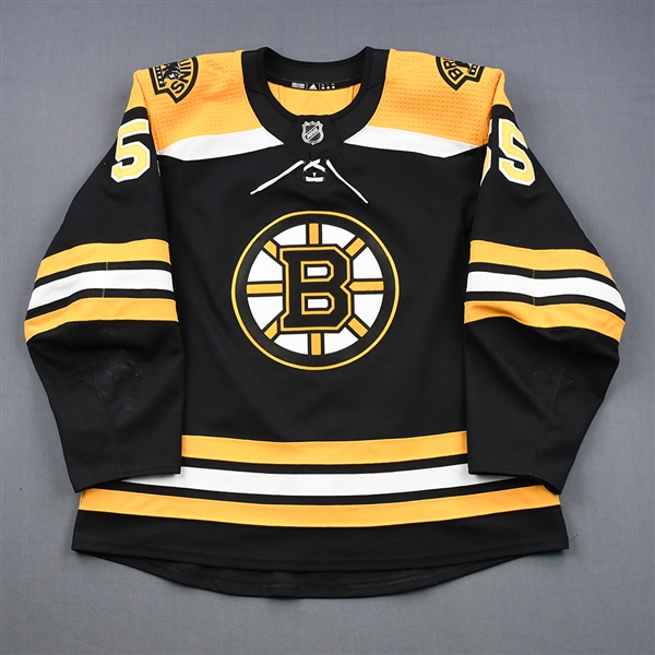 Acciari, Noel<br>Black Set 1<br>Boston Bruins 2018-19<br>#55 Size: 56