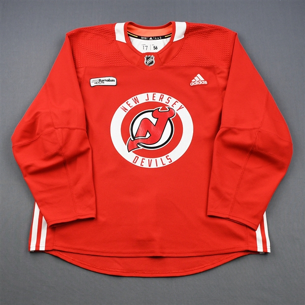 new jersey devils practice jersey