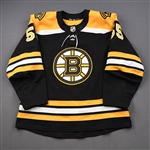 Acciari, Noel<br>Black Set 2<br>Boston Bruins 2018-19<br>#55 Size: 56