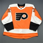 Bailey, Justin<br>Orange Set 2<br>Philadelphia Flyers 2018-19<br>#27 Size: 56