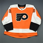 Hagg, Robert<br>Orange Set 2<br>Philadelphia Flyers 2018-19<br>#8 Size: 56