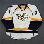 Kostitsyn, Sergei *<br>White Set 1<br>Nashville Predators 2011-12<br>#74 Size: 56