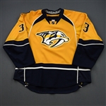 Wilson, Colin *<br>Gold Set 1 <br>Nashville Predators 2011-12<br>#33 Size: 56