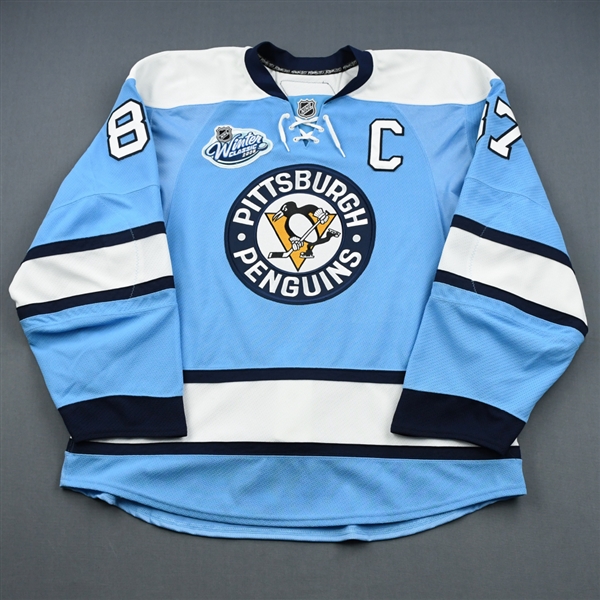 sidney crosby blue jersey