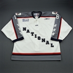 Edwardson, Derek *<br>White Period 1<br>ECHL All-Star 2004-05<br>#18 Size: 56