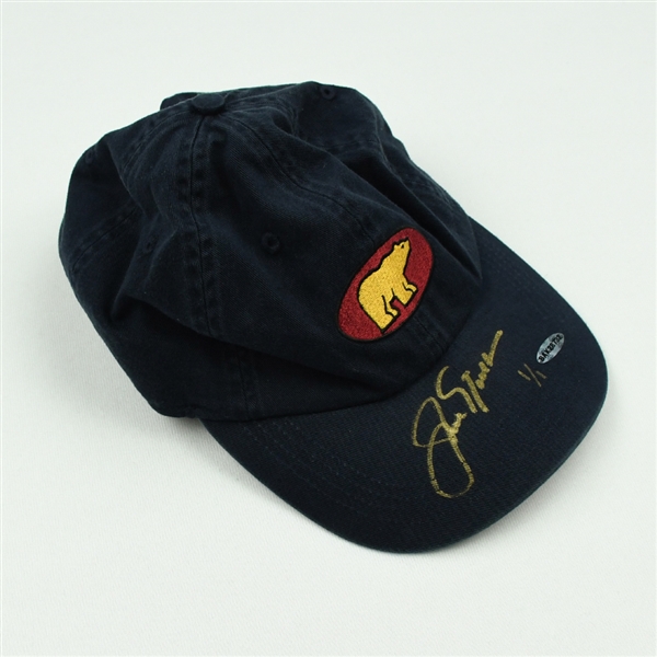Nicklaus, Jack *<br>AHEAD - Blue Hat - Autographed - Worn in Practice and/or Tournament play<br>Jack Nicklaus <br> Size: M