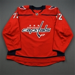 Boyd, Travis<br>Red Set 1<br>Washington Capitals 2019-20<br>#72 Size: 56