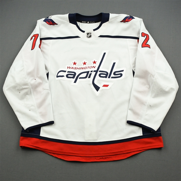 Boyd, Travis<br>White Set 1<br>Washington Capitals 2019-20<br>#72 Size: 56