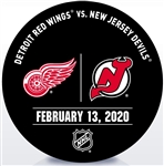 New Jersey Devils Warmup Puck<br>February 13, 2020 vs. Detroit Red Wings<br>New Jersey Devils 2019-20<br>