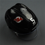 Carrick, Connor<br>Black, Warrior Helmet w/ Bauer Shield<br>New Jersey Devils 2019-20<br>#5 Size: Small