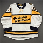 Blackwell, Colin<br>White - Winter Classic Style - Worn January 18, 2020<br>Nashville Predators 2019-20<br>#42 Size: 56