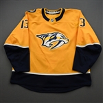 Bonino, Nick<br>Gold Set 1<br>Nashville Predators 2019-20<br>#13 Size: 58