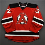 Mozik, Vojtech *<br>Red<br>Albany Devils 2016-17<br>#23 Size: 56
