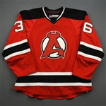 NOBR (Name on Back Removed) *<br>Red<br>Albany Devils 2016-17<br>#36 Size: 56