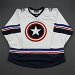 BLANK (No Name Or Number)<br>MARVEL Captain America (Game-Issued) - January 20, 2020 @ Utah Grizzlies<br>Idaho Steelheads 2019-20<br> Size: 56