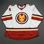 Ottenbreit, Turner<br>MARVEL Iron Man (Game-Issued) - February 12, 2020 @ Rapid City Rush<br>Allen Americans 2019-20<br>#4 Size: 56