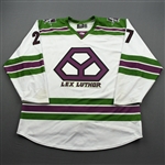 Guptill, Alex<br>DC Lex Luthor - Worn December 1, 2019 @ Tulsa Oilers (Autographed)<br>Allen Americans 2019-20<br>#27 Size: 56