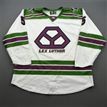Sadek, Jack<br>DC Lex Luthor - Worn December 1, 2019 @ Tulsa Oilers (Autographed)<br>Allen Americans 2019-20<br>#55 Size: 56