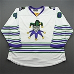 Benson, Jacob<br>DC Joker (Game-Issued) - February 29, 2020 @ Rapid City Rush<br>Tulsa Oilers 2019-20<br>#90 Size: 54