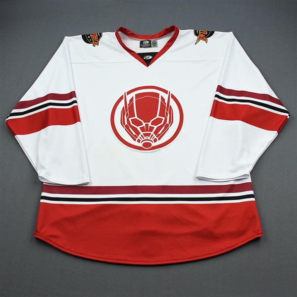 Blank-No Name or Number, <br>MARVEL Ant-Man (Game-Issued) - February 8, 2020 vs. Kalamazoo Wings<br>Indy Fuel 2019-20<br> Size: 56