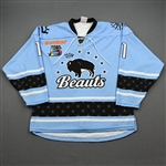 Delay, Megan<br>Blue Set 1<br>Buffalo Beauts 2019-20<br>#11 Size: MD