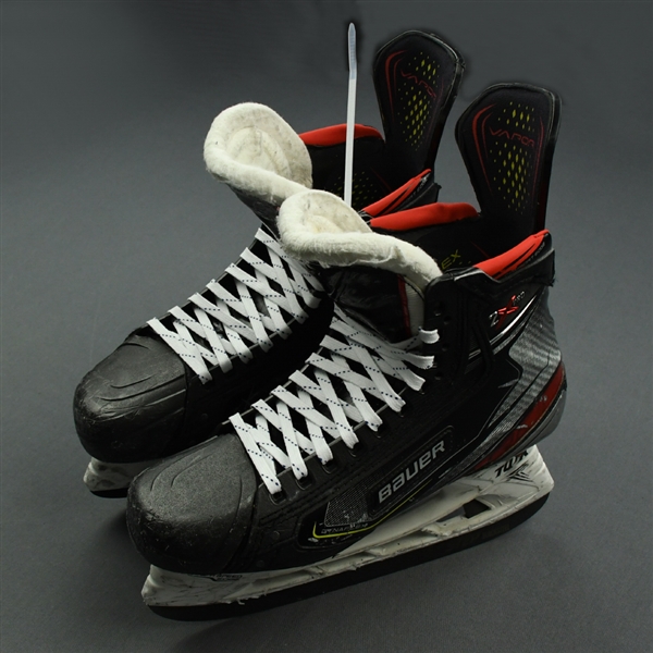 Gusev, Nikita<br>Bauer Vapor 2X Skates <br>New Jersey Devils 2019-20<br>Size: 8 1/2 DA