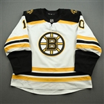 Bjork, Anders<br>White Set 2<br>Boston Bruins 2019-20<br>#10 Size: 56