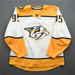 Duchene, Matt<br>White Set 2<br>Nashville Predators 2019-20<br>#95 Size: 56