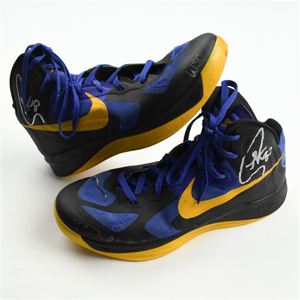 Curry, Stephen *<br>Nike Hyperfuse QAM - November 3, 2012 @ Los Angeles Clippers (Autographed)<br>Golden State Warriors 2012-13<br>#30