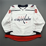 Burgdoerfer, Erik<br>White Set 1 - Game-Issued (GI)<br>Washington Capitals 2019-20<br>#80 Size: 58