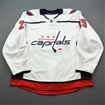 Djoos, Christian<br>White Set 1 - Game-Issued (GI)<br>Washington Capitals 2019-20<br>#29 Size: 56