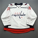 Djoos, Christian<br>White Set 2 - One Game Only<br>Washington Capitals 2019-20<br>#29 Size: 56