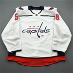 Florchuk, Eric<br>White Set 1 - Training Camp Only<br>Washington Capitals 2019-20<br>#58 Size: 56