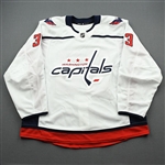 Gudas, Radko<br>White Set 1 - Game-Issued (GI)<br>Washington Capitals 2019-20<br>#33 Size: 56