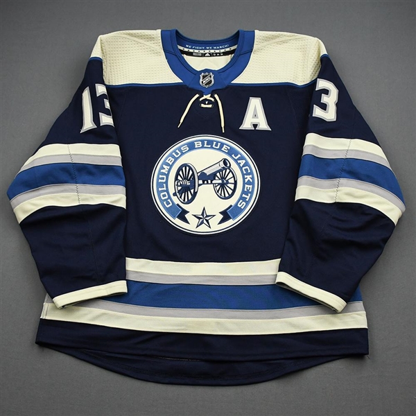 Atkinson, Cam<br>Third Set 2 w/A<br>Columbus Blue Jackets 2019-20<br>#13 Size: 54