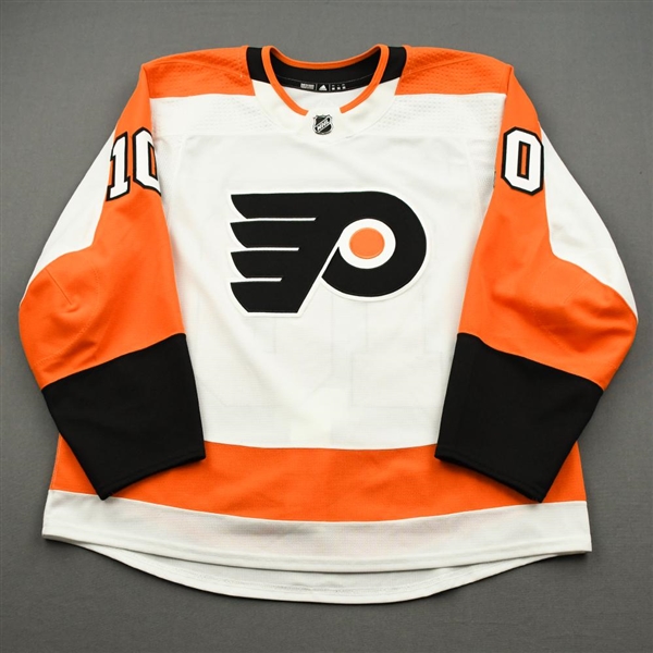 Andreoff, Andy<br>White Set 3 - Game-Issued (GI)<br>Philadelphia Flyers 2019-20<br>#10 Size: 56