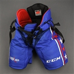 Jensen, Nick<br>Blue Third, CCM Pants<br>Washington Capitals 2018-20<br>#3 Size: Large