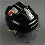 Butcher, Will<br>Black, Bauer Helmet w/ Oakley Shield<br>New Jersey Devils 2019-20<br>#8 Size: Large