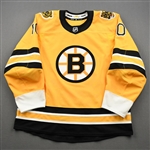 Bjork, Anders<br>Gold Reverse Retro Set 1<br>Boston Bruins 2020-21<br>#10 Size: 56