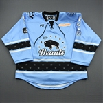 Curmova, Lenka<br>Blue Lake Placid Set w/ Isobel Cup & End Racism Patch<br>Buffalo Beauts 2020-21<br>#5 Size:  LG