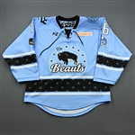 Colton, Brittany<br>Blue Lake Placid Set w/ Isobel Cup & End Racism Patch<br>Buffalo Beauts 2020-21<br>#16 Size:  MD