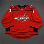Anderson, Craig<br>Red Set 1 - Back-Up Only<br>Washington Capitals 2020-21<br>#31 Size: 58G