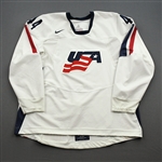 Orpik, Brooks *<br>White, IIHF Mens World Championship (Signed)<br>Team USA Hockey 2006<br>#44 Size: 62