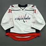 Anderson, Craig<br>White Set 1 - Back-Up Only<br>Washington Capitals 2020-21<br>#31 Size: 58G
