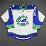 Beattie, Hanna<br>White Lake Placid Set w/ Isobel Cup & End Racism Patch<br>Connecticut Whale 2020-21<br>#16 Size:  MD