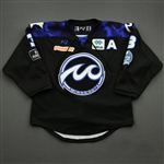 Albers, Jonna<br>Black Lake Placid Set w/A, Isobel Cup & End Racism Patch<br>Minnesota Whitecaps 2020-21<br>#3 Size:  SM