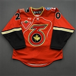 Barbara, Kristen<br>Red Lake Placid & Playoffs Set w/ Isobel Cup & End Racism Patch<br>Toronto Six 2020-21<br>#20 Size:  SM