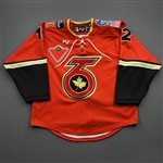 Fluke, Emily<br>Red Lake Placid & Playoffs Set w/ Isobel Cup & End Racism Patch<br>Toronto Six 2020-21<br>#12 Size:  MD