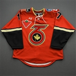 Clairmont, Taytum<br>Red Lake Placid Set w/ Isobel Cup & End Racism Patch<br>Toronto Six 2020-21<br>#17 Size:  SM